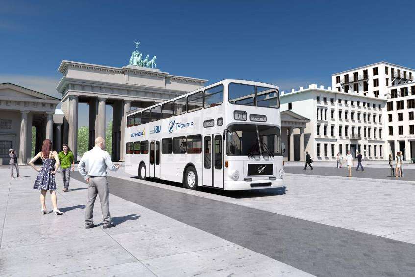 Autobusy piętrowe w Berlinie będą wkrótce jeździć na prąd
