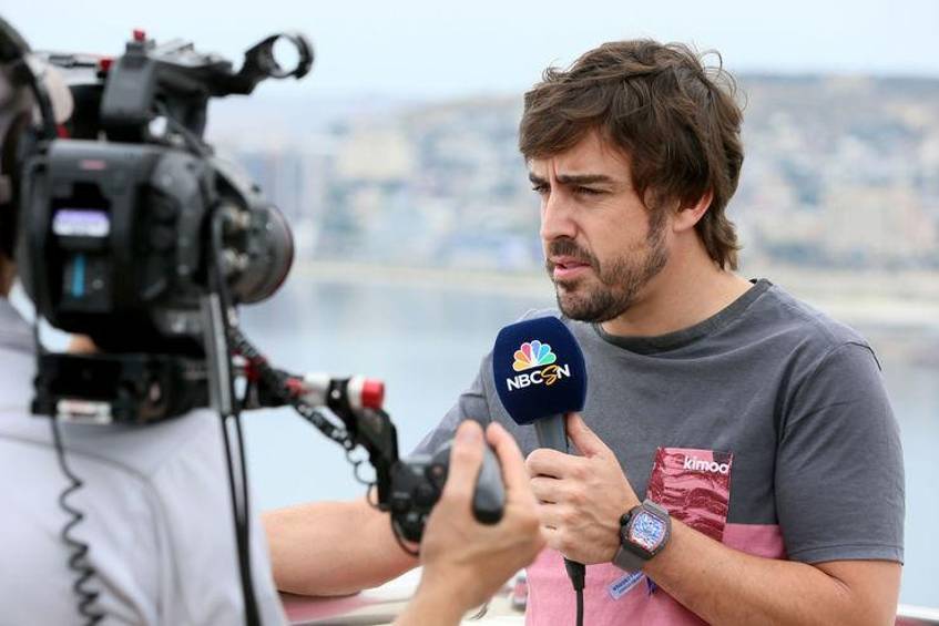 Alonso chwali się przed GP Azerbejdżanu 2017