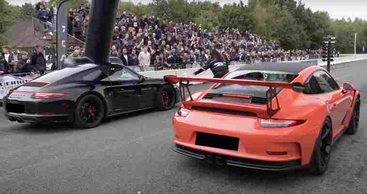 Pojechał Porsche GT3 RS na wyścigi. Dostał “baty” od każdego, nawet słabszego 911 (wideo)